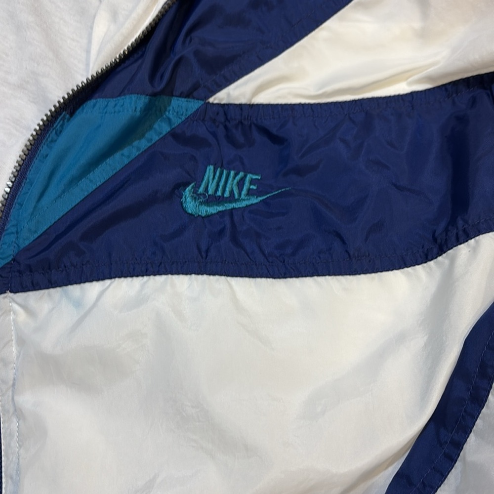 Nike Blue and White Jacket